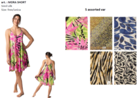 ABITO DONNA S/S MORA SHORT Tellini S.R.L. Χονδρική ενδυμασία